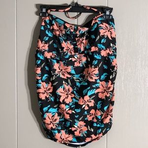 Floral maternity bathing suit
